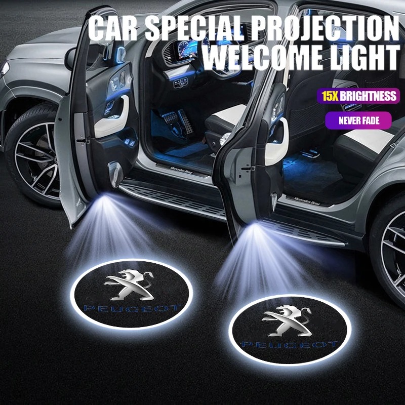 Interior Design Icon - 2Pcs Lampu Proyektor LED HD Lampu