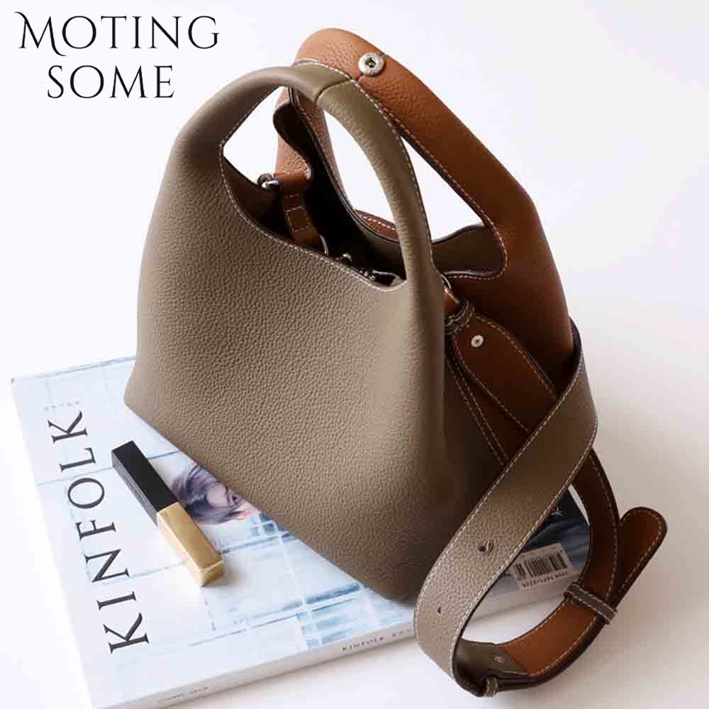 Interior Design Texture - Motingsom Tas Bucket Wanita Gaya Tambal