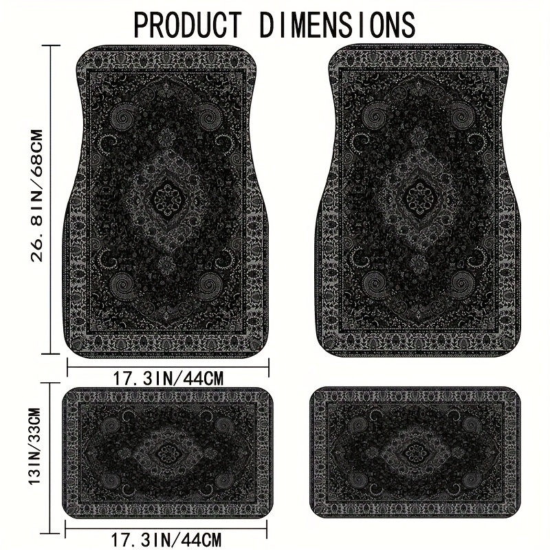 Interior Design Concept - Tikar Lantai Mobil Desain Cetak Bandana