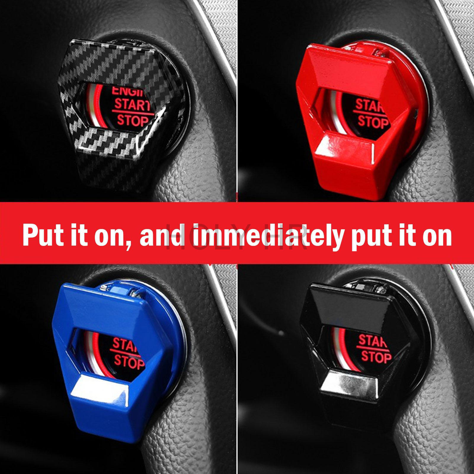 Interior Design Product - Tombol sakelar nyala mati mesin mobil,