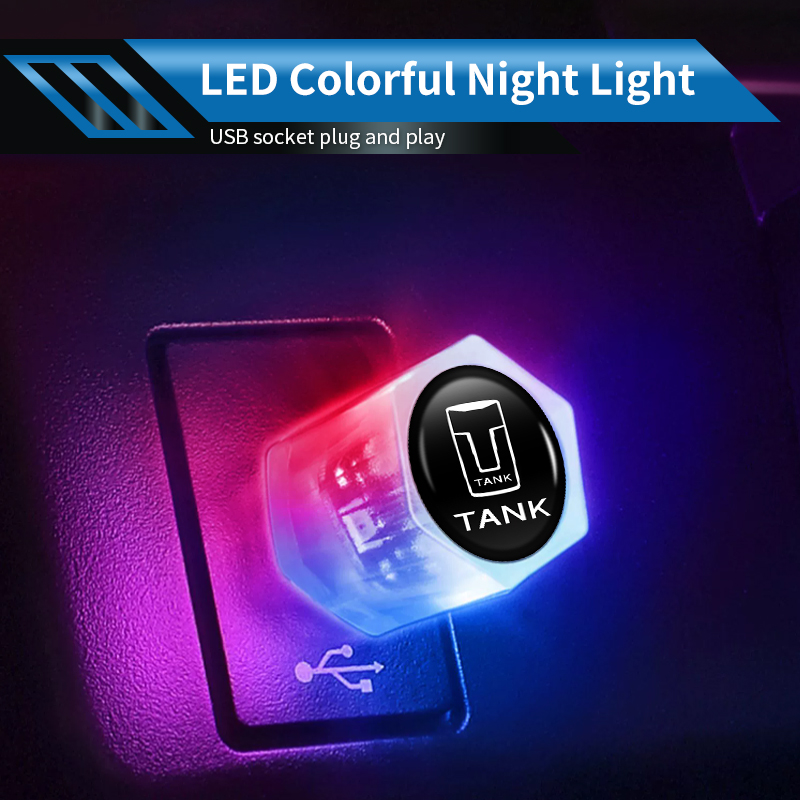 Interior Design Icon - Lampu Ambient LED Mobil USB Pemasangan