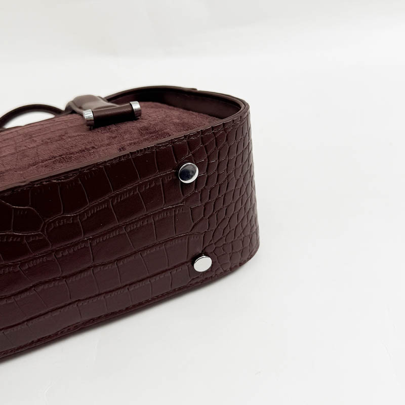 Tas Tangan Mini Boston Berteks - Interior Design Texture ulasan dan harga