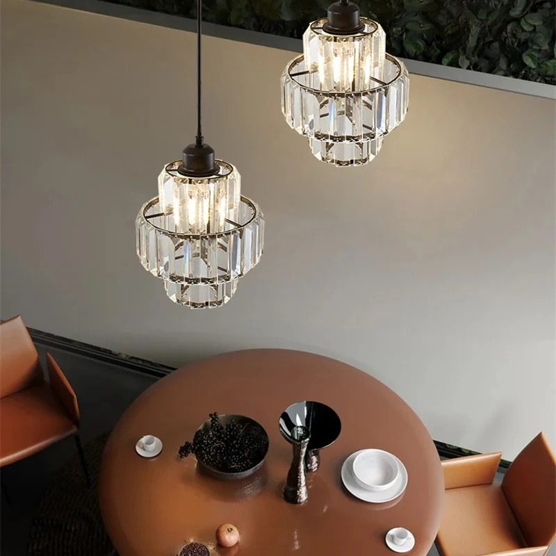 Lampu Kristal Estetika Desain  - Interior Design Kitchen Modern ulasan dan harga
