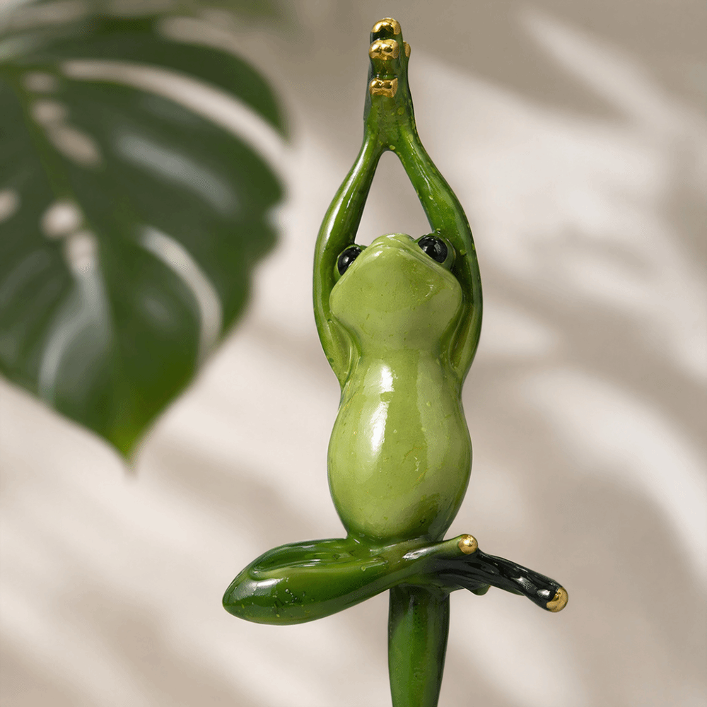 Figur Resin Amfibi Pose Yoga,  - Interior Design Concept ulasan dan harga