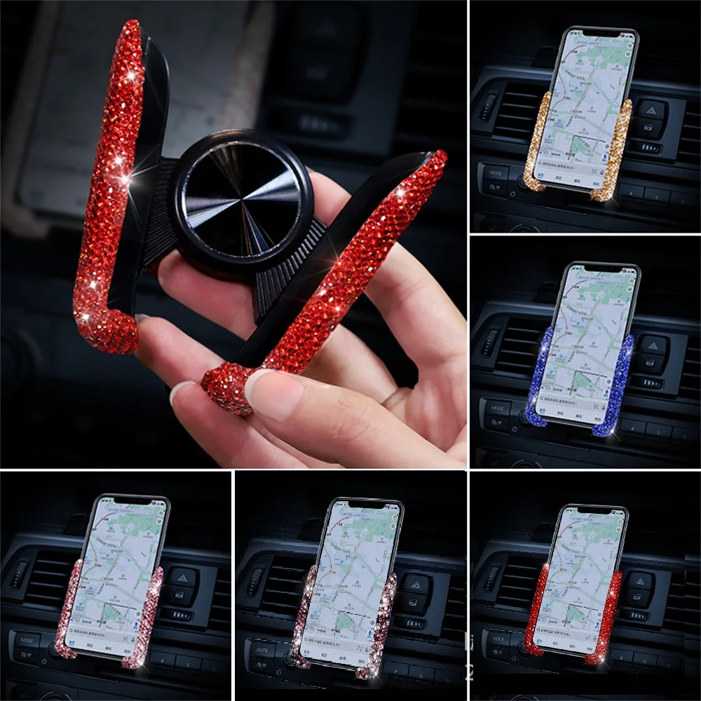 Tempat Ponsel Mobil Berlian Im - Interior Design Texture ulasan dan harga