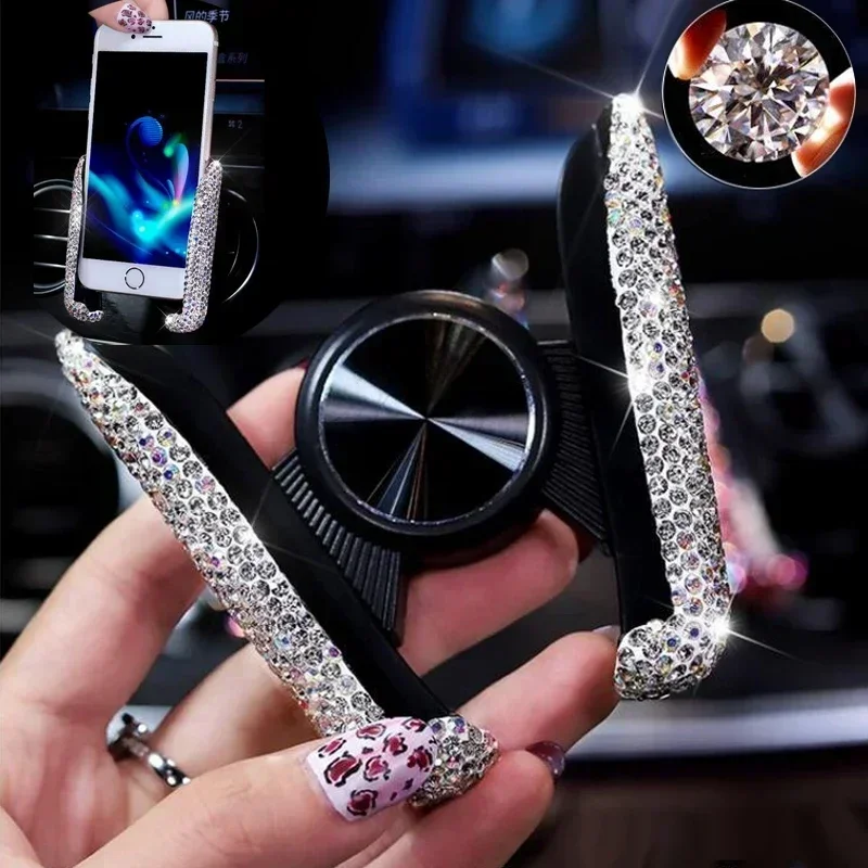 Tempat Ponsel Mobil Berlian Im - Interior Design Texture ulasan dan harga