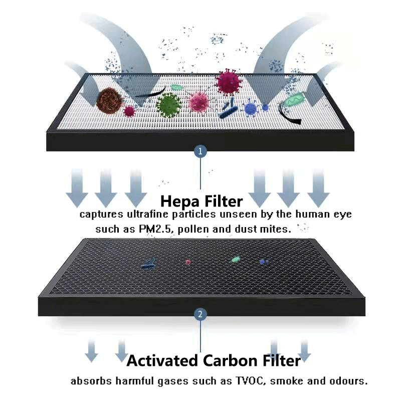 Filter Penggantian HEPA dan Fi - Coway Air Purifier Storm ulasan dan harga