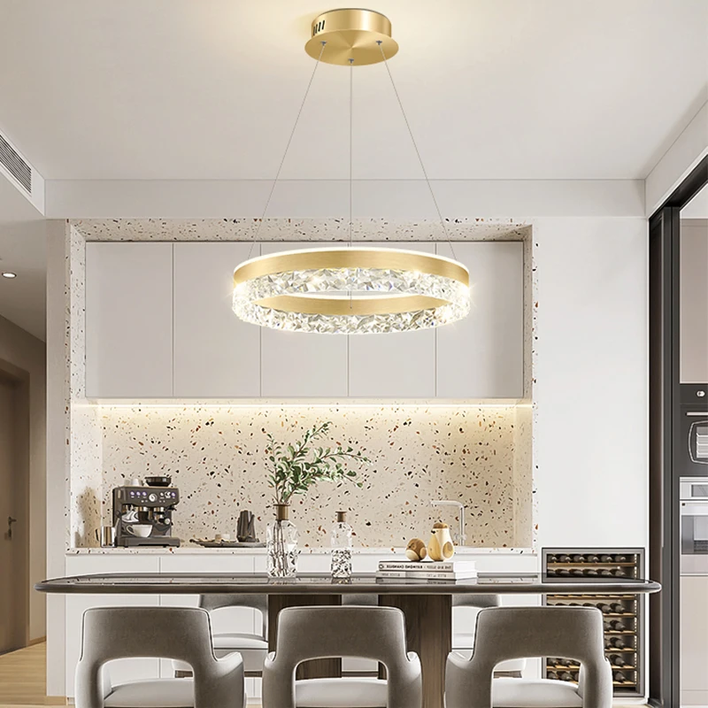 Lampu Gantung LED Kristal Mewa - Interior Design Kitchen Modern ulasan dan harga